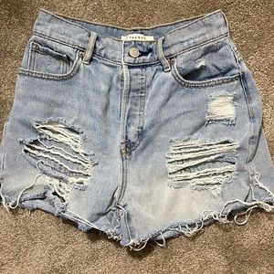 Pacsun High Waisted Denim Shorts